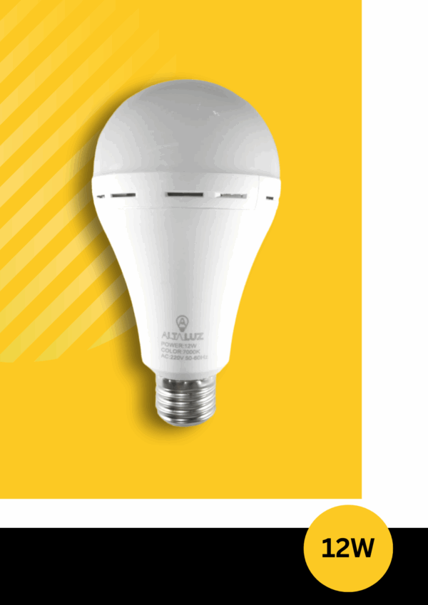 Bombillos Led - TAPA REDONDA - 12w
