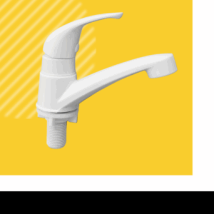 GRIFO BLANCO MONOMANDO PARA LAVABO