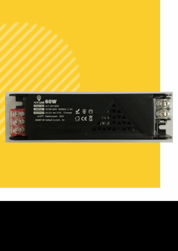 TRANSFORMADOR DE VOLTAJE - 60W