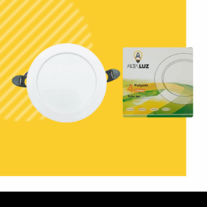 PANEL Downlight empotrabLe REDONDO -12W