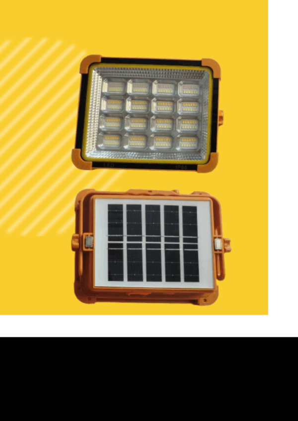 REFLECTOR RECARGABLE Y SOLAR - 400W