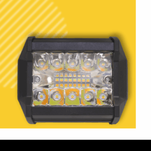 FARO LED CUADRADO TRINOCULAR