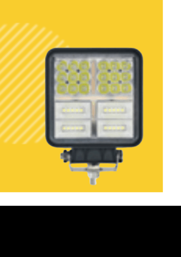 FARO LED CUADRADO POLARIS CON FLASH -114W
