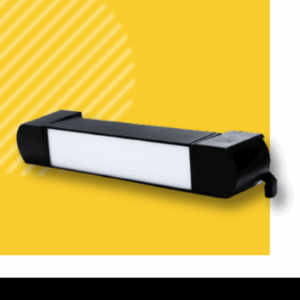LAMPARA LED LINEAL NEGRA 24w