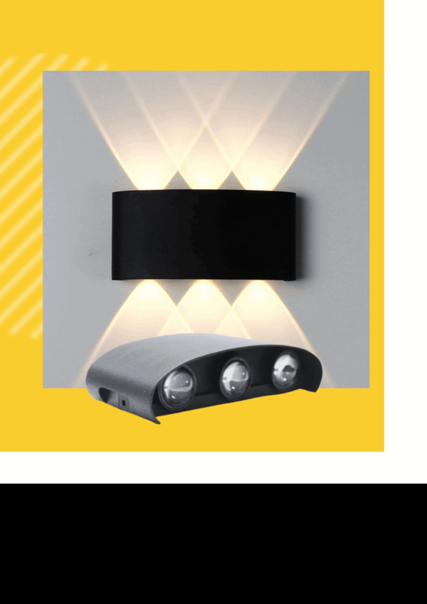 LÁMPARA LED DE PARED -6W