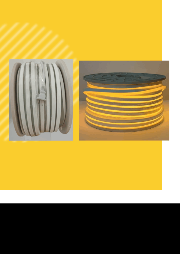 MANGUERAS LED NEÓN 120 LED BLANCO CALIDO -5/6W