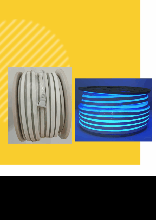 MANGUERAS LED NEÓN 120 LED AZUL -5/6W