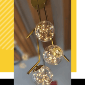 LAMPARA RYDER ORO PARA PARED -48W