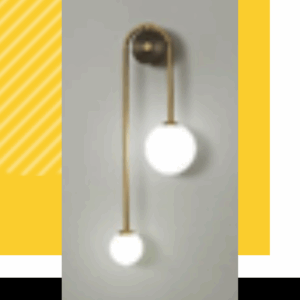 LAMPARA DE PARED RYDER ORO