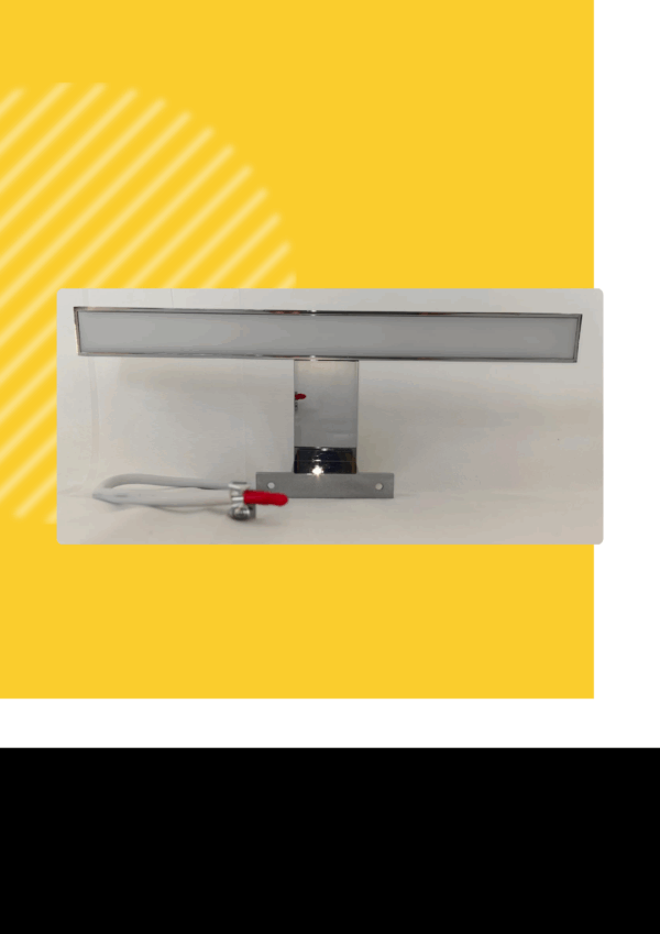 LAMPARA RYDER CROMO PARA PARED -6W