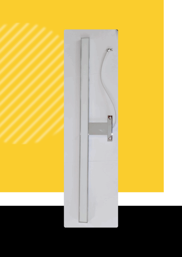 LAMPARA RYDER CROMO + PARA PARED -12W