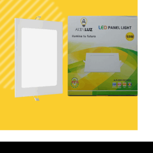 PANEL DE LUZ CUADRADO EMPOTRABLE -18W
