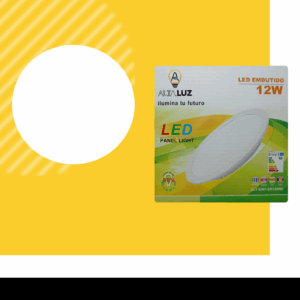 PANEL REDONDO LED EMPOTRABLE – 12w