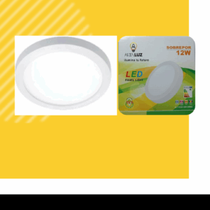 PANEL DE LUZ REDONDO SOBREPUESTO – 12W