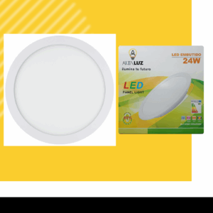 PANEL DE LUZ REDONDO EMPOTRABLE -24W