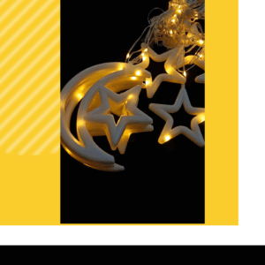 CORTINA CAMPANA-ESTRELLA -AMBAR