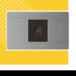 TOMA PARA PC ACERO INOXIDABLE