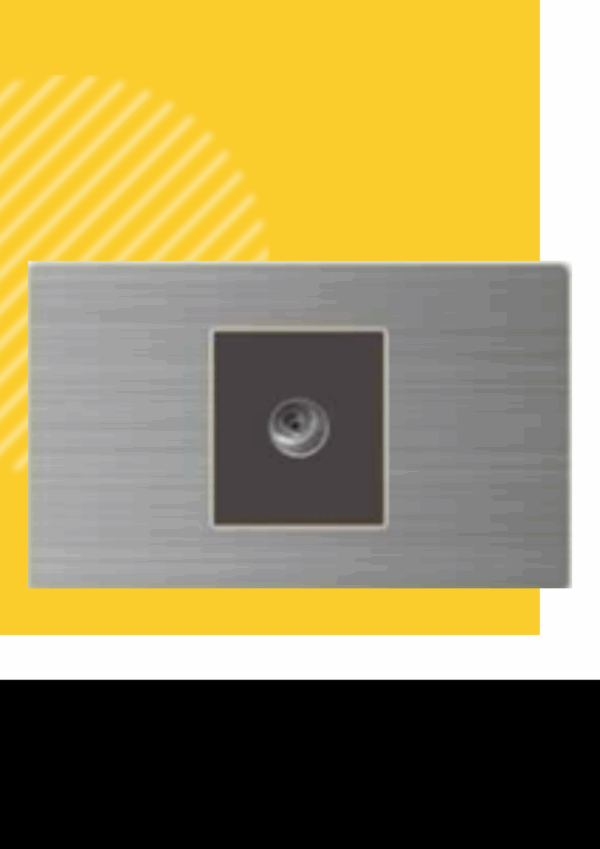 TOMA TV ACERO INOXIDABLE