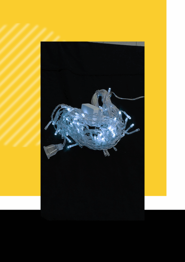 CORTINA LED -BLANCO
