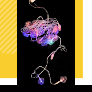 CUERDA LED CORAZON -RGB