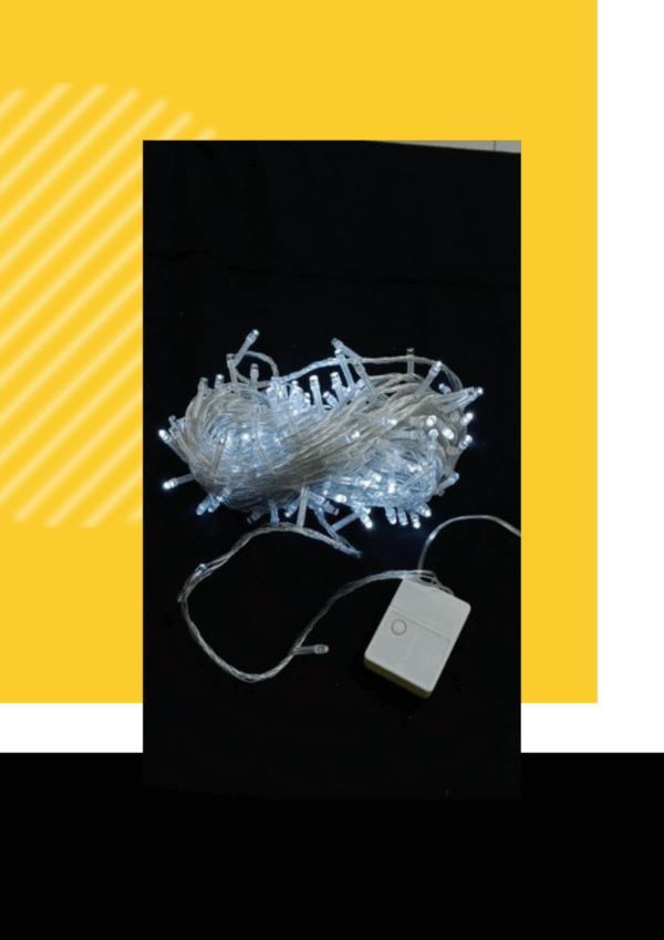 CUERDA LED NAVIDAD -BLANCO