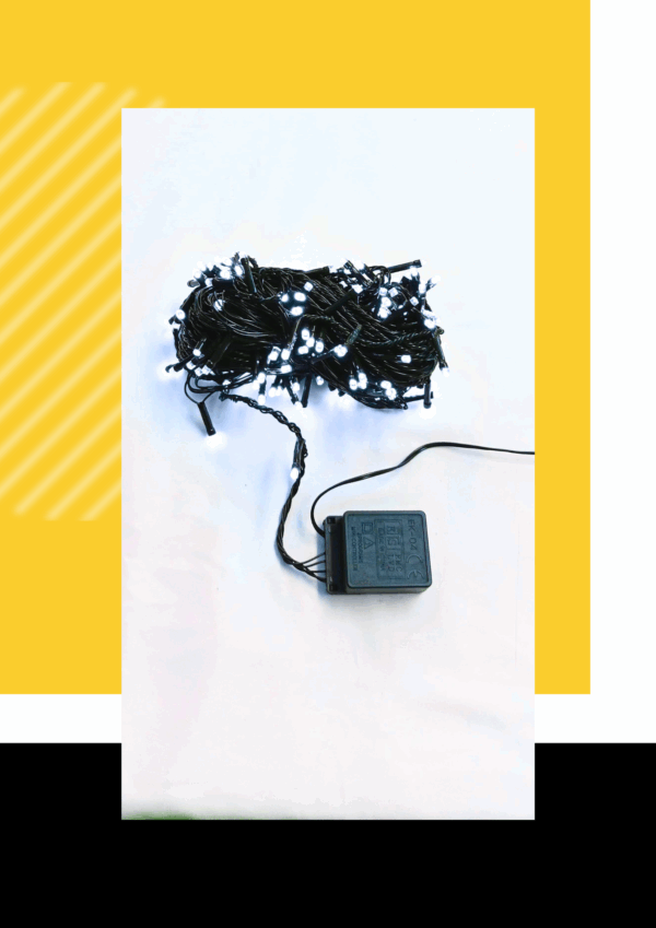 CUERDA LED NAVIDAD -BLANCO