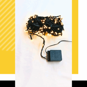 CUERDA LED NAVIDAD -AMBAR