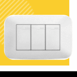 INTERRUPTOR DOBLE UNIPOLAR BLANCO