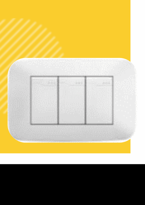 INTERRUPTOR DOBLE UNIPOLAR BLANCO