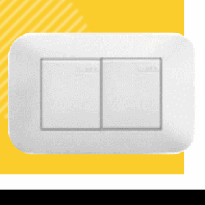 INTERRUPTOR DOBLE UNIPOLAR BLANCO