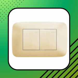 INTERRUPTOR DOBLE BIPOLAR CHAMPAGNE ORO