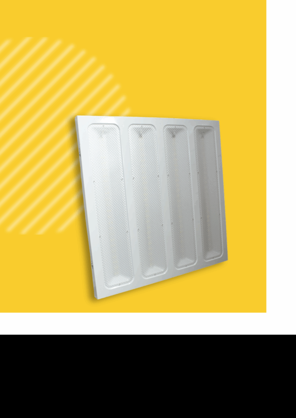 PANEL LED CON REJILLA SOBREPUESTO -120W