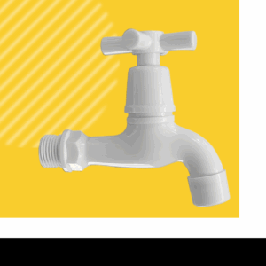 GRIFO BLANCO MANIJA TIPO CRUZ PARA LAVABO