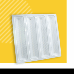 PANEL LED CON REJILLA EMPOTRABLE -120W