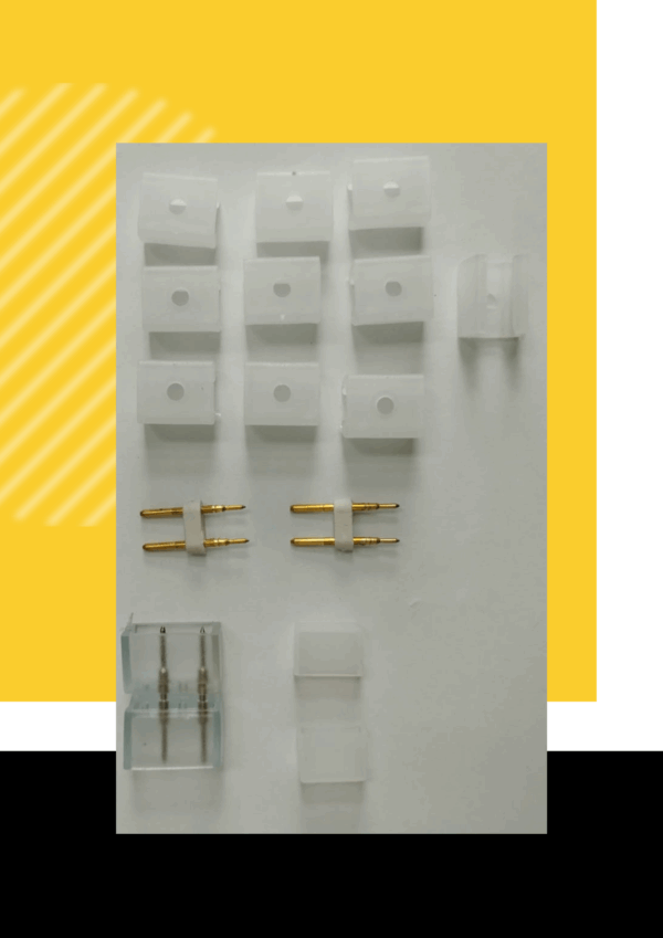 SET PLUS DE ACESSORIOS PARA MANGUERA LED