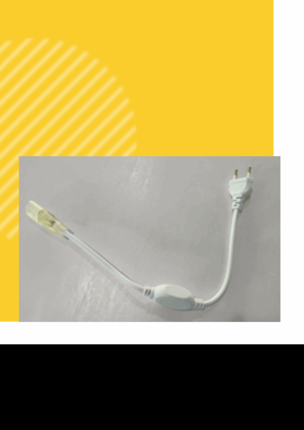 CABLE CONECTOR PARA MANGUERAS NEÓN