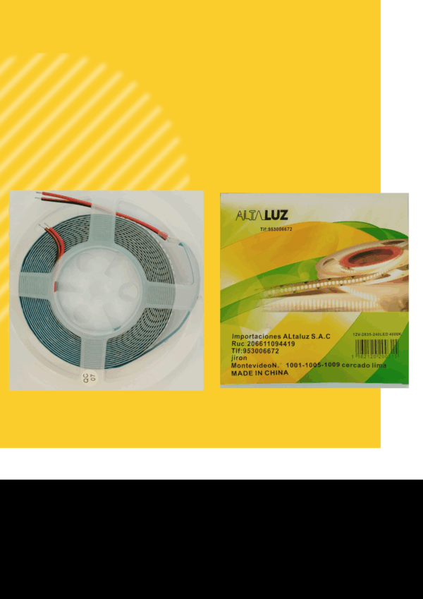 CINTA LED - 320 LED BLANCO -14/15W