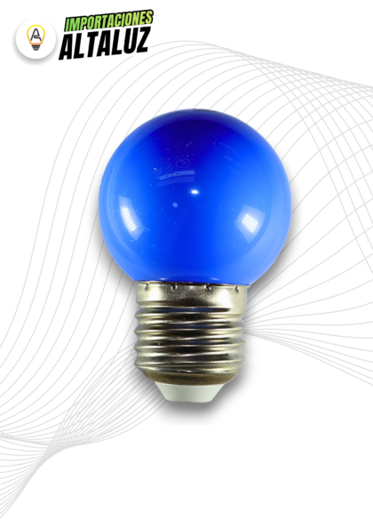BOMBILLO DE GUIRNALDA AZUL