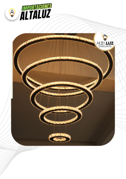 LAMPARA LED ARAÑA