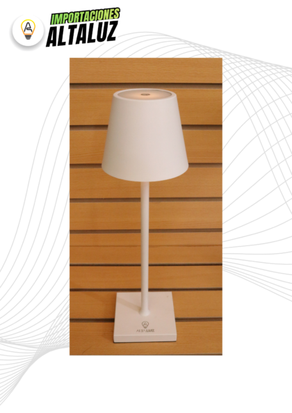 LAMPARA RECARGABLE DE MESA