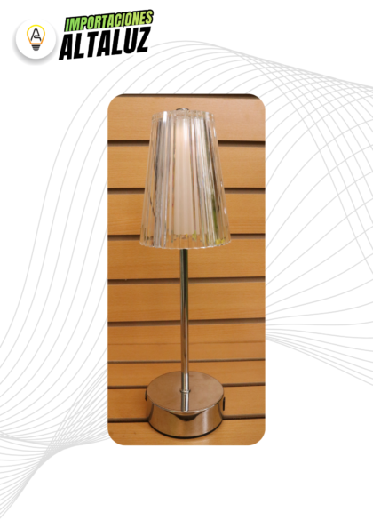 LAMPARA RECARGABLE DE MESA
