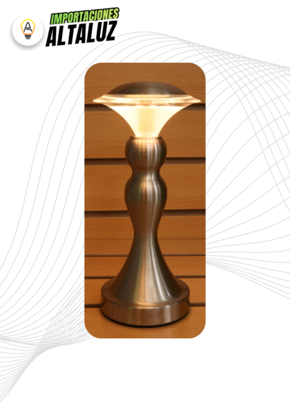 LAMPARA RECARGABLE DE MESA