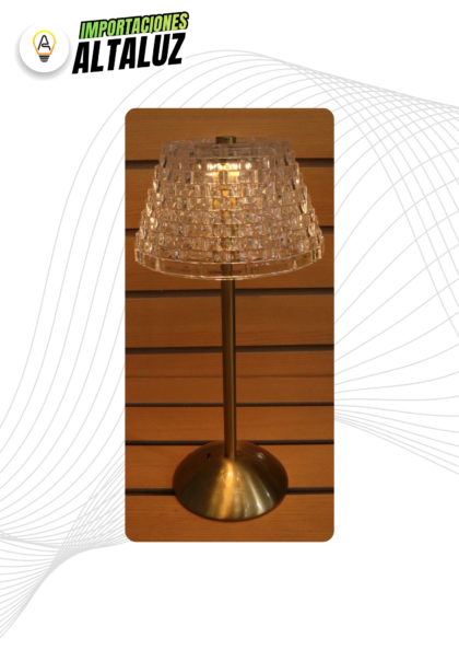 LAMPARA RECARGABLE DE MESA