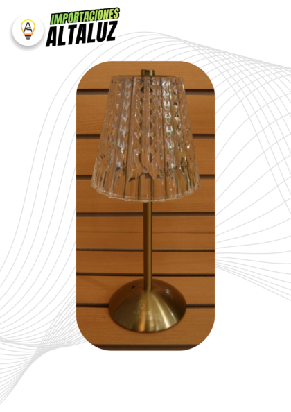 LAMPARA RECARGABLE DE MESA