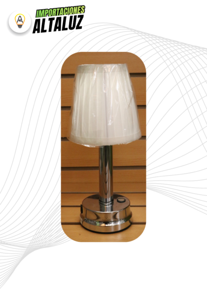 LAMPARA RECARGABLE DE MESA