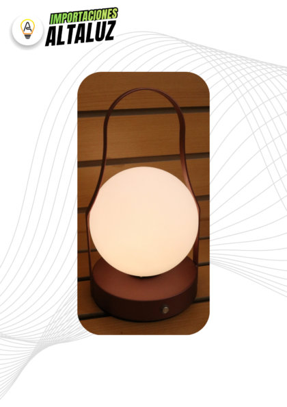LAMPARA RECARGABLE DE MESA