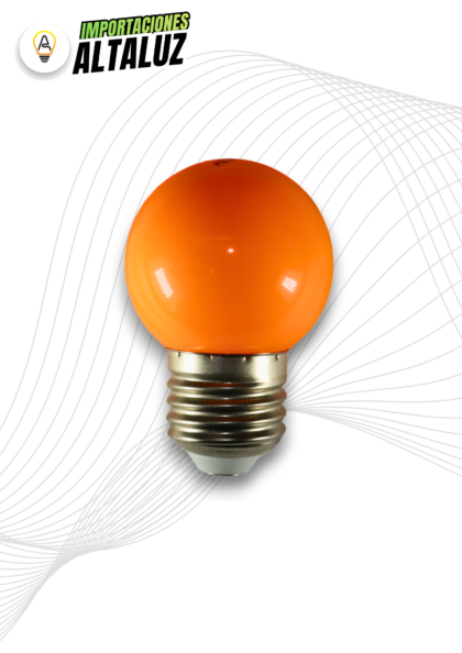 BOMBILLO DE GUIRNALDA NARANJA