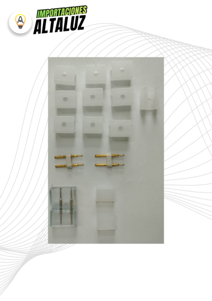 SET PLUS DE ACCESORIOS PARA MANGUERA LED
