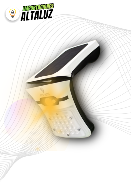 LAMPARA DE PARED LED SOLAR CALIDO