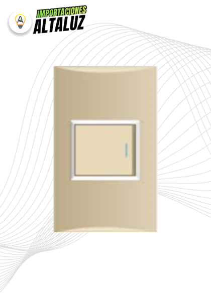 INTERRUPTOR SIMPLE ORO BIPOLAR